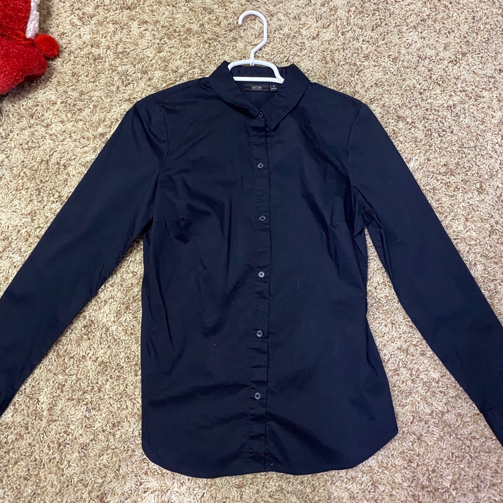 APT 9 Button Up Blouse